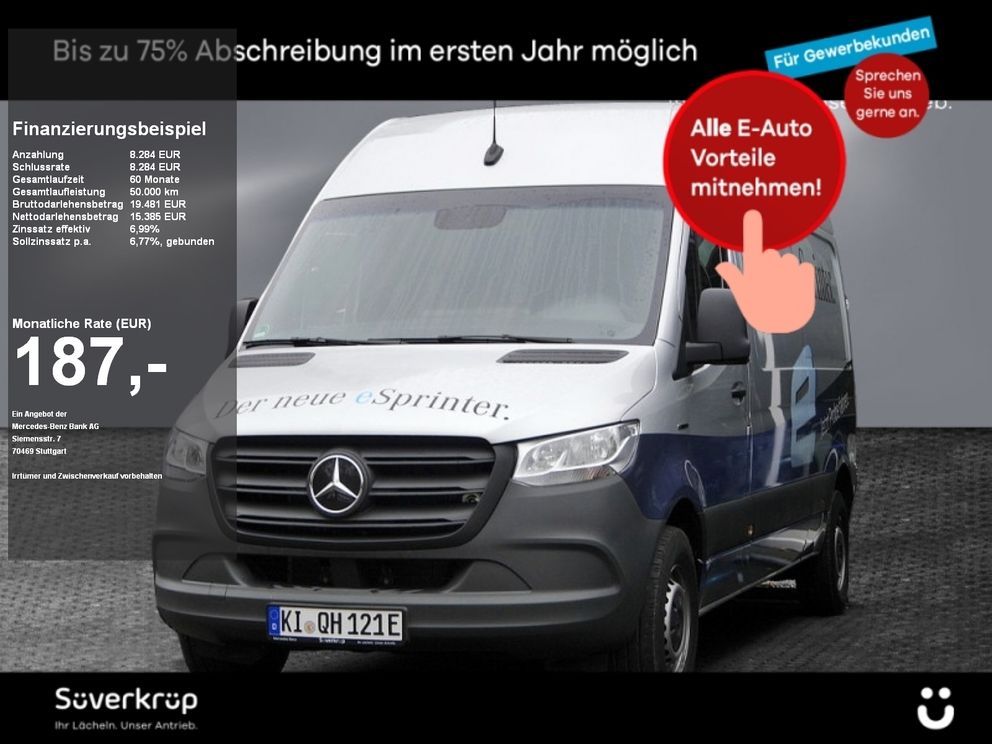 MERCEDES-BENZ eSprinter 312 Kasten L2H2 WSS heizbar Totwinkela DAB