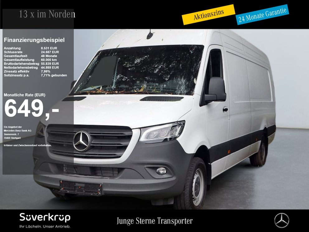 MERCEDES-BENZ Sprinter 319 KASTEN L4H2 SUPERMAXI KLIMA AUTOM