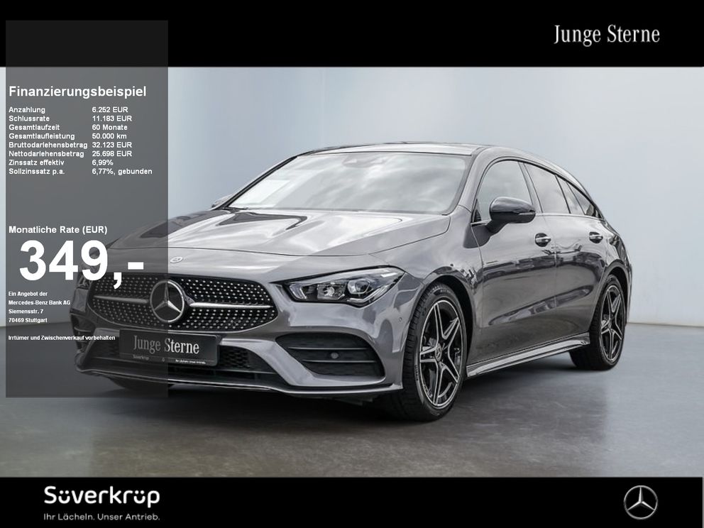 MERCEDES-BENZ CLA 200 SB , AMG Night Pano Burm 360 Carplay