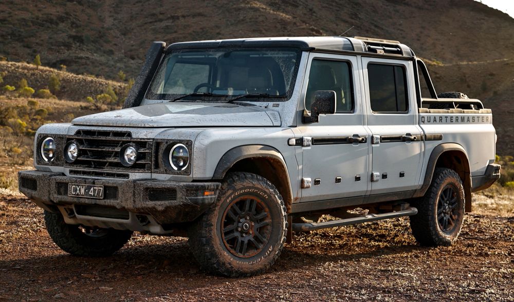 Ineos Grenadier Quartermaster in der Natur