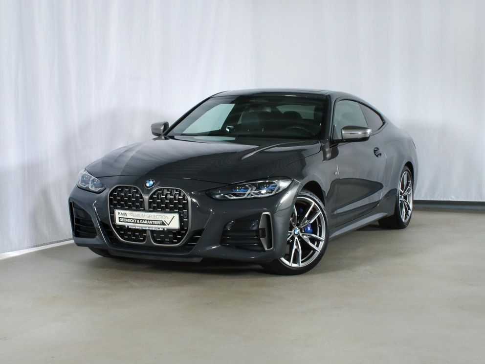 BMW M440i xDrive Coupe Laserlicht Leder   HUD Navi  Kurvenlicht  e-Sitze ACC Parklenkass.