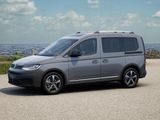 VW NFZ Caddy California 5-Sitzer Motor: 1,5 l TSI EU6 85 kW Getriebe: 7-Gang-Doppelkupplungsgetriebe Radstand: 2755 mm KR