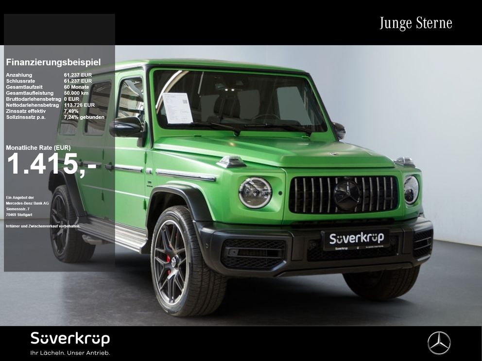 MERCEDES-BENZ G 63 AMG BURM NIGHT COMAND DRIVERS WIDE MULTI