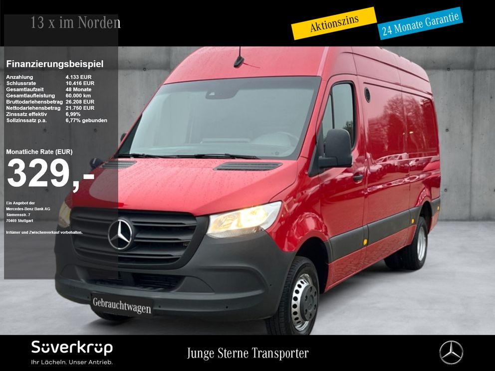 MERCEDES-BENZ Sprinter 514 WERKSTATTAUSBAU L2H2 SCHWINGSITZ 314 2SITZ
