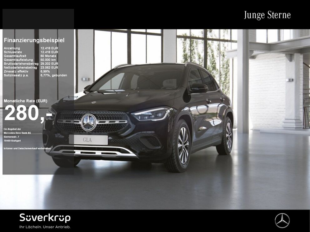 MERCEDES-BENZ GLA 250 e MULTI AHK KAMERA PANO SPUR PDC SHD SHZ