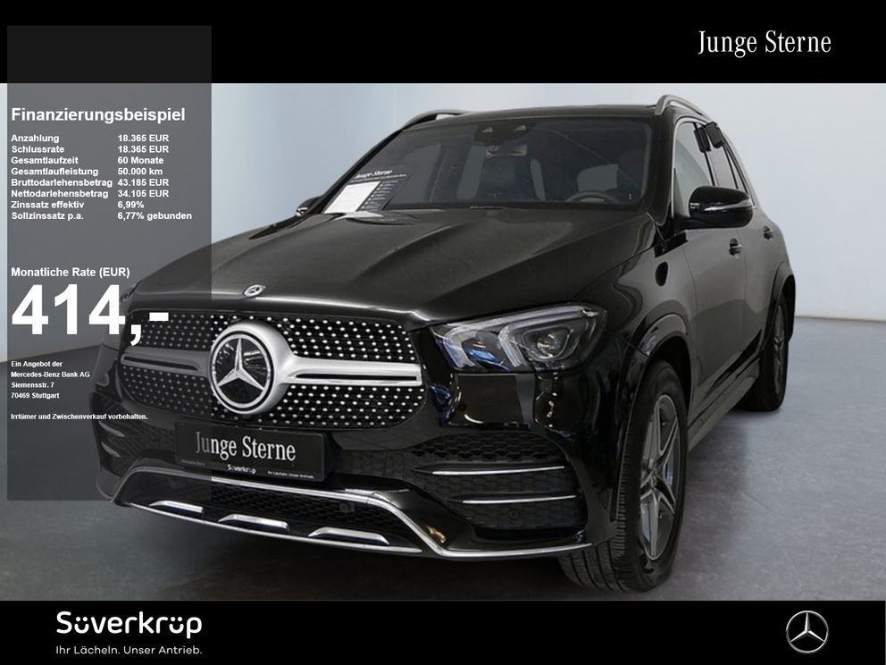 MERCEDES-BENZ GLE 300 d 4M AMG WIDE KAMERA PANO SPUR PDC SHD