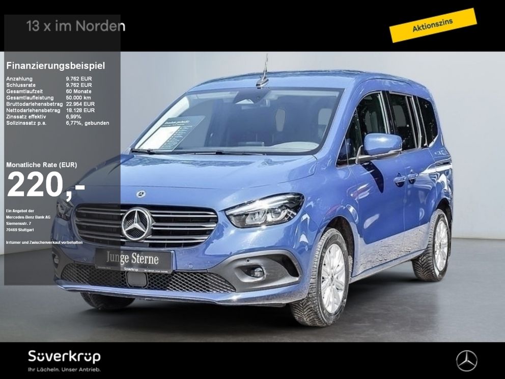 MERCEDES-BENZ T 180 Aut. Style LED/KLIMAAUT/NAVI/MBUX/SPUR