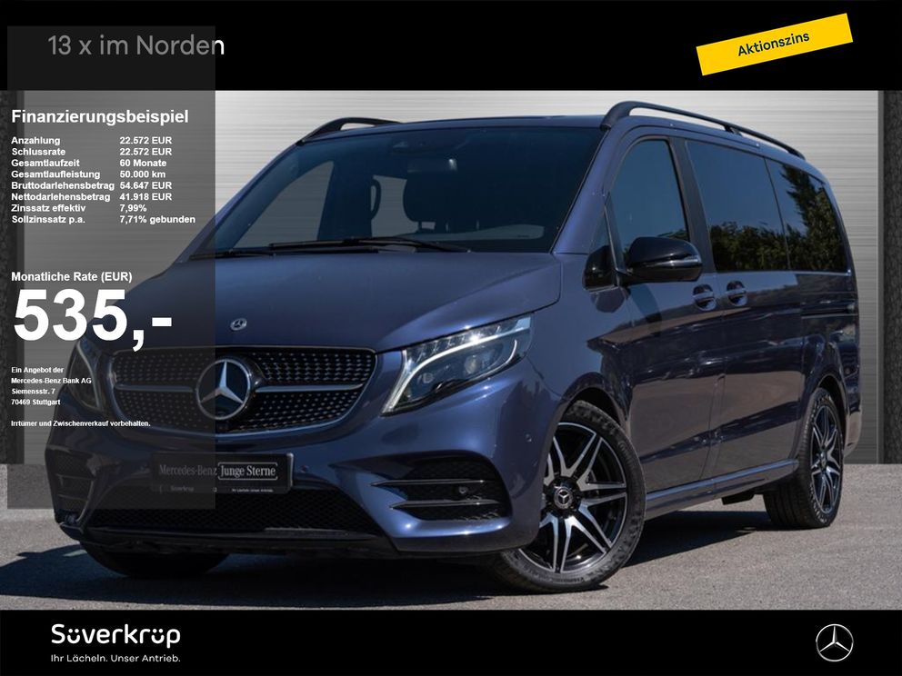 MERCEDES-BENZ V 300 d AVANTGARDE AMG NIGHT 360° BURMESTER AHK