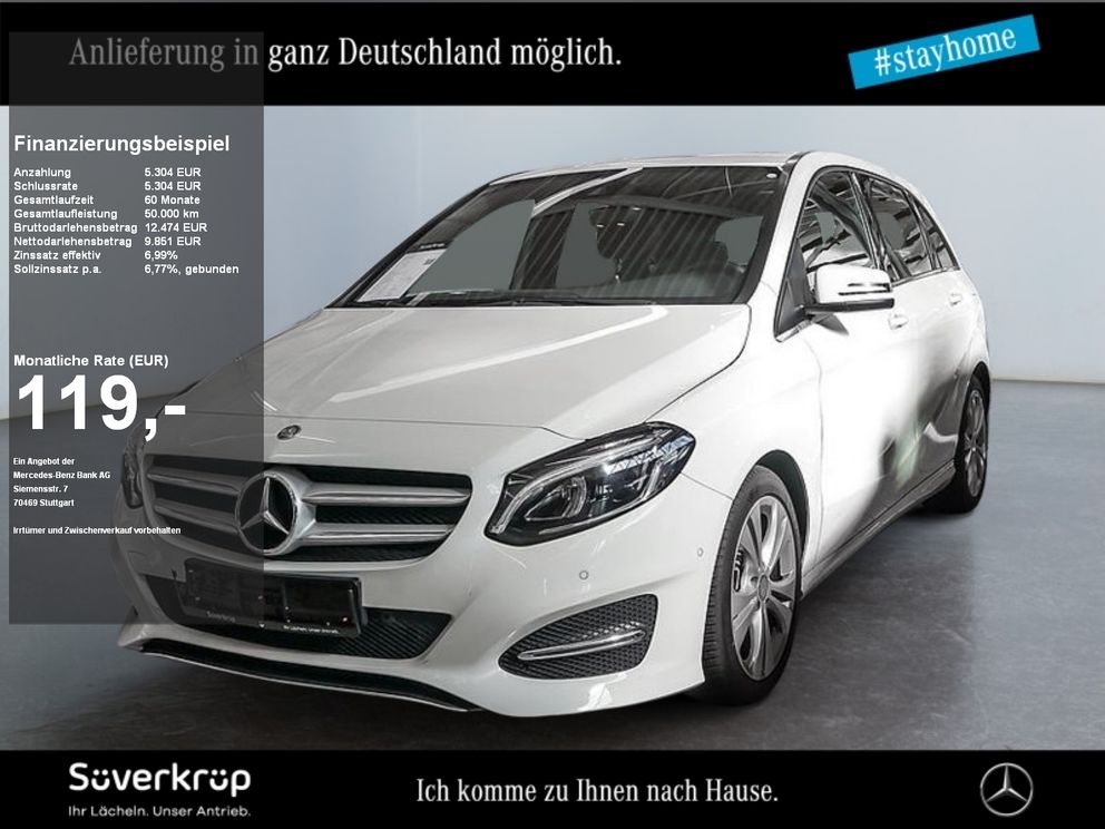 MERCEDES-BENZ B 180 AHK PDC SHZ