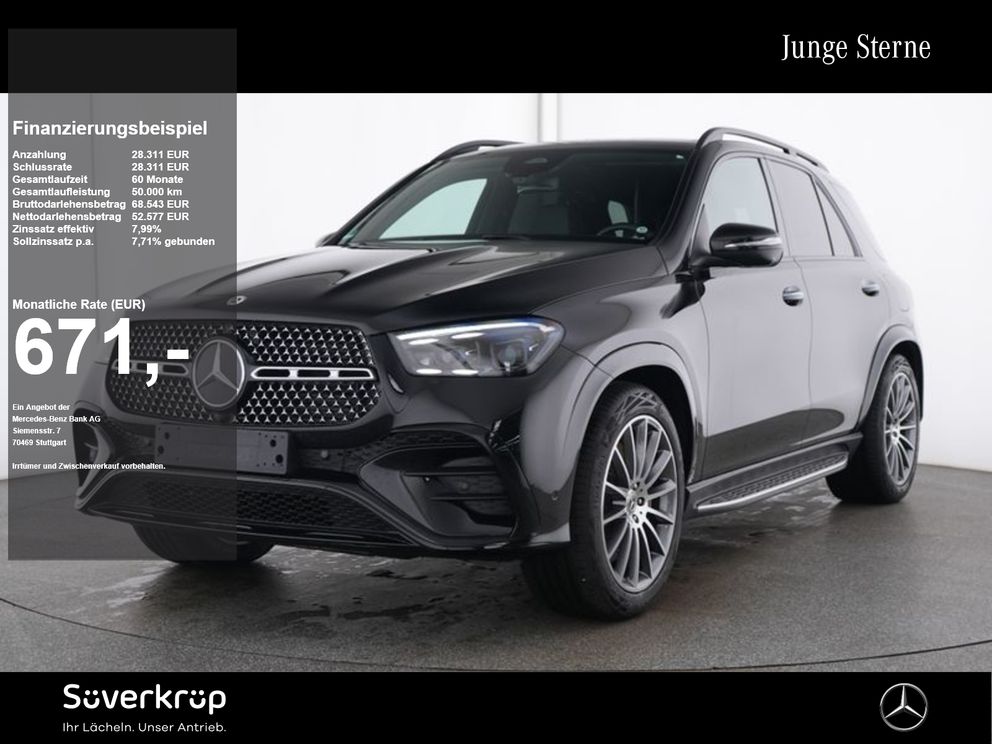 MERCEDES-BENZ GLE 400 e 4M , AMG BURM NIGHT WIDE MEMO MULTI