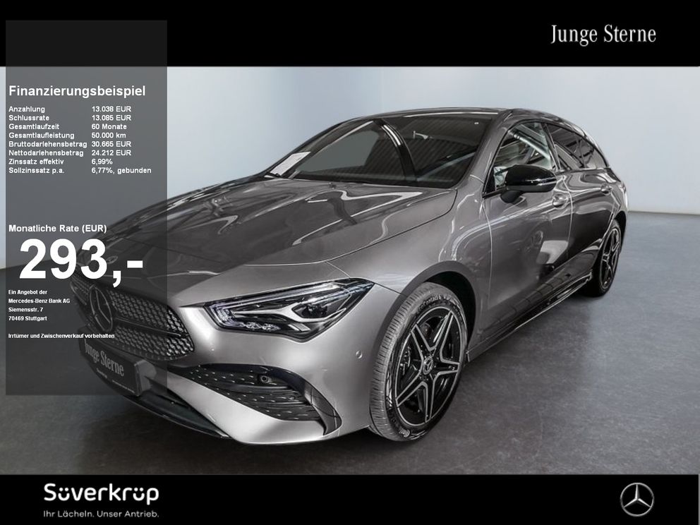 MERCEDES-BENZ CLA 250 e SB , AMG PREMIUM NIGHT SPUR AHK PDC