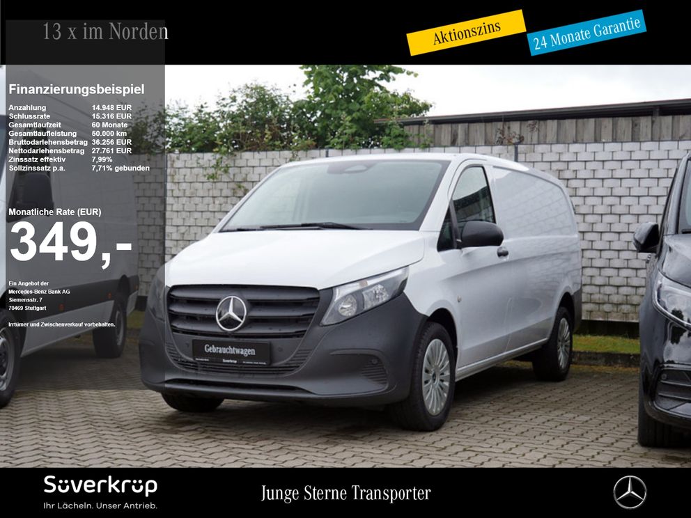 MERCEDES-BENZ Vito 116 KASTEN MOPF KLIMA KAMERA TEMPOMAT SPUR