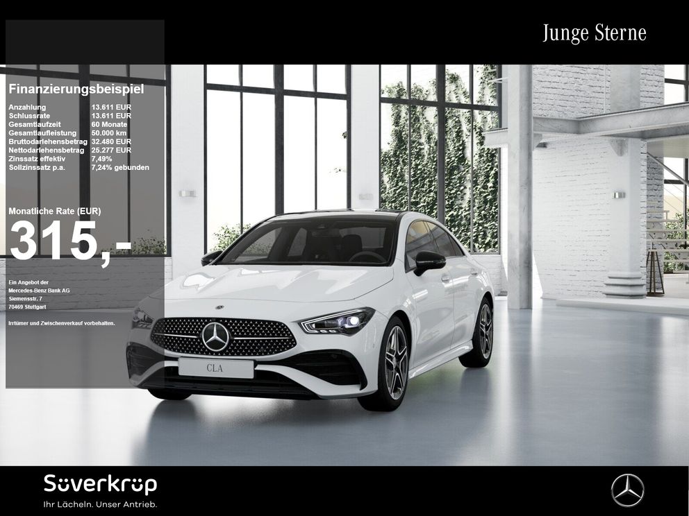 MERCEDES-BENZ CLA 200 Coupé , AMG BURM NIGHT MEMO MULTI 360