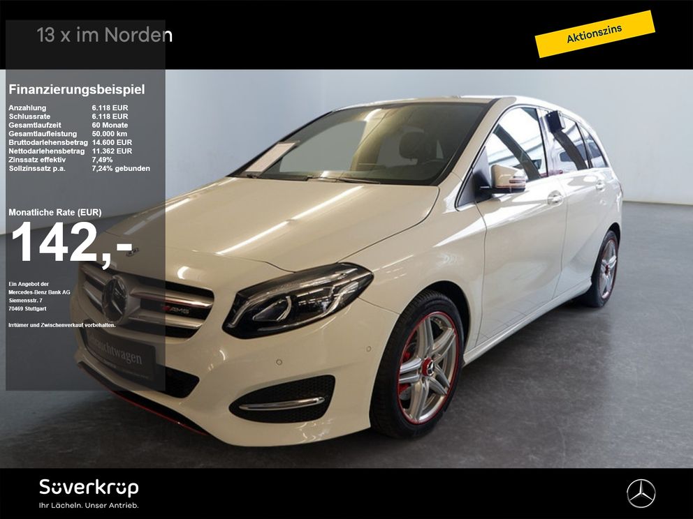 MERCEDES-BENZ B 250 MEMO AHK DISTR KAMERA SPUR STANDH PDC SHZ