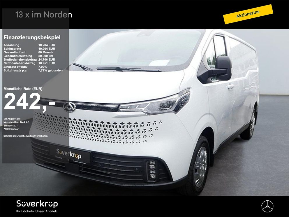 MAXUS Deliver 7 Diesel 2.0 L2H1 LUXURY 5JahreGarantie LED