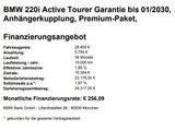 BMW 220i Active Tourer Garantie bis 01/2030, Anhängerkupplung, Premium-Paket, Lenkradheizung