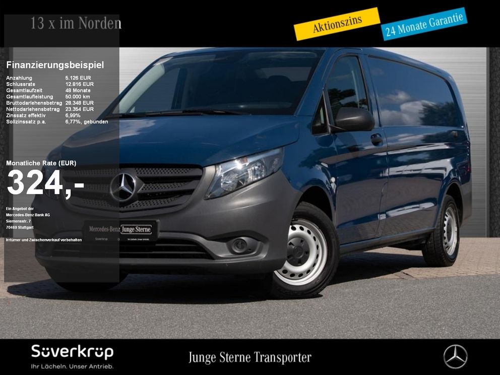 MERCEDES-BENZ Vito 116 KASTEN EXTRALANG KLIMA NAVI Facelift