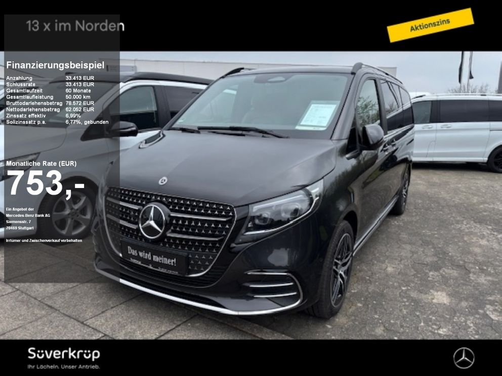 MERCEDES-BENZ V 300 EXCLUSIVE EDITION Lang MOPF AMG/AHK/DISTRO/STANDH/TARTUFO/AIRMATIC