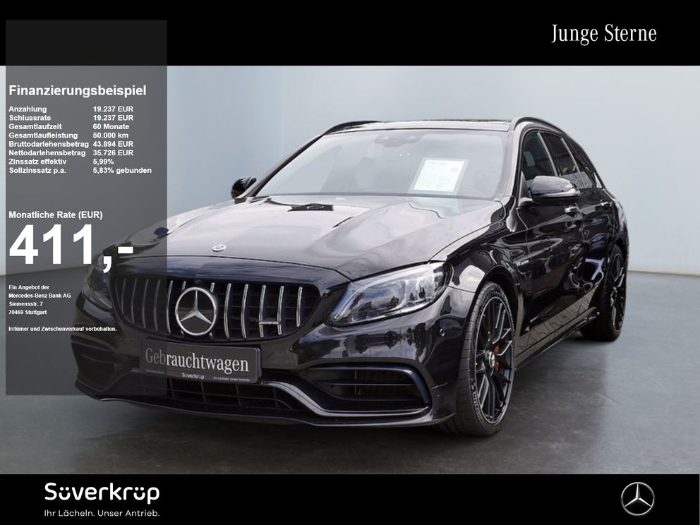 MERCEDES-BENZ C 63 T S AMG  AMG BURM NIGHT COMAND DRIVERS MEMO