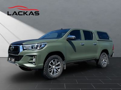 TOYOTA Hilux Double Cab Exe.*HARDTOP*AHK*MATT GRÜN*LED*