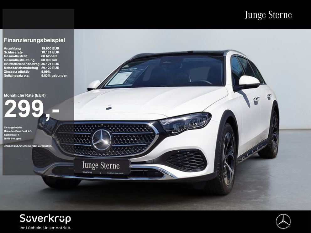 MERCEDES-BENZ E 220 T d 4M All-Terrain , AVANTGARDE AHK DISTR