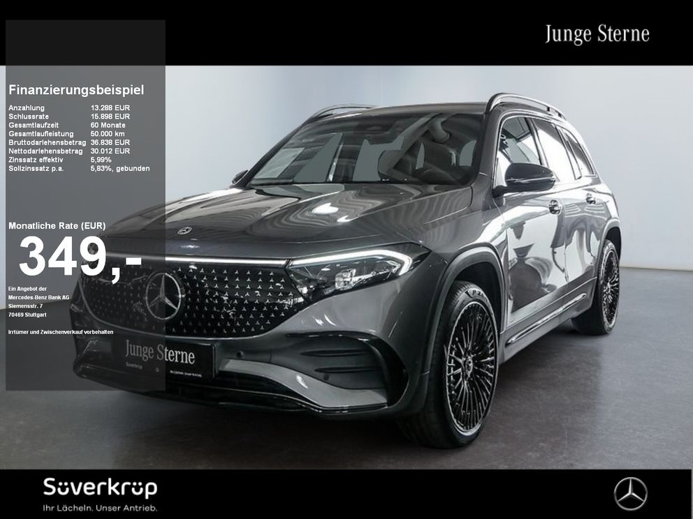 MERCEDES-BENZ EQB 300 4M , AMG NIGHT SPUR STANDH KAMERA PDC