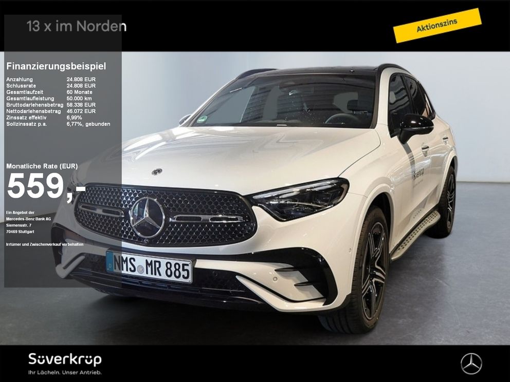 MERCEDES-BENZ GLC 300 d 4MATIC AMG BURM NIGHT MEMO 360 AHK PDC
