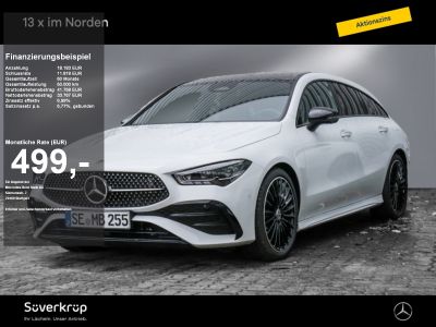 MERCEDES-BENZ CLA 200 SB AMG NIGHT STANDH SPUR DISTR PANO 360