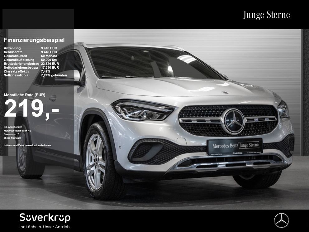 MERCEDES-BENZ GLA 180 d // PROGRESSIVE AHK KAMERA SPUR PDC SHZ