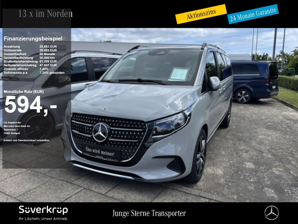 MERCEDES-BENZ V 300 AVANTGARDE BURMESTER WINTER 360° MOPF BURM