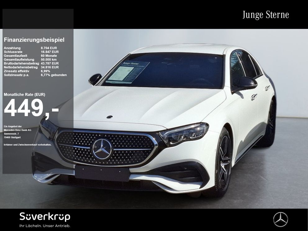 MERCEDES-BENZ E 200 , AMG Night Navi LED Distr Kamera PDC SHZ