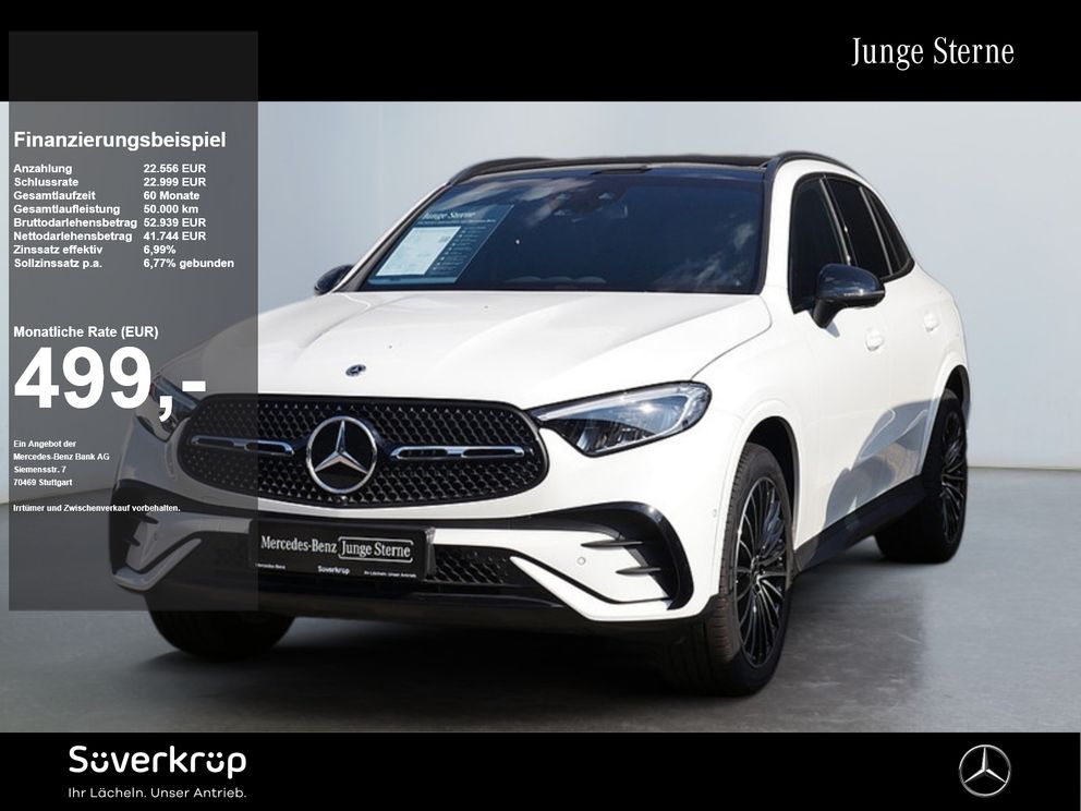 MERCEDES-BENZ GLC 300 de 4M , AMG BURM NIGHT MEMO 360 AHK PANO