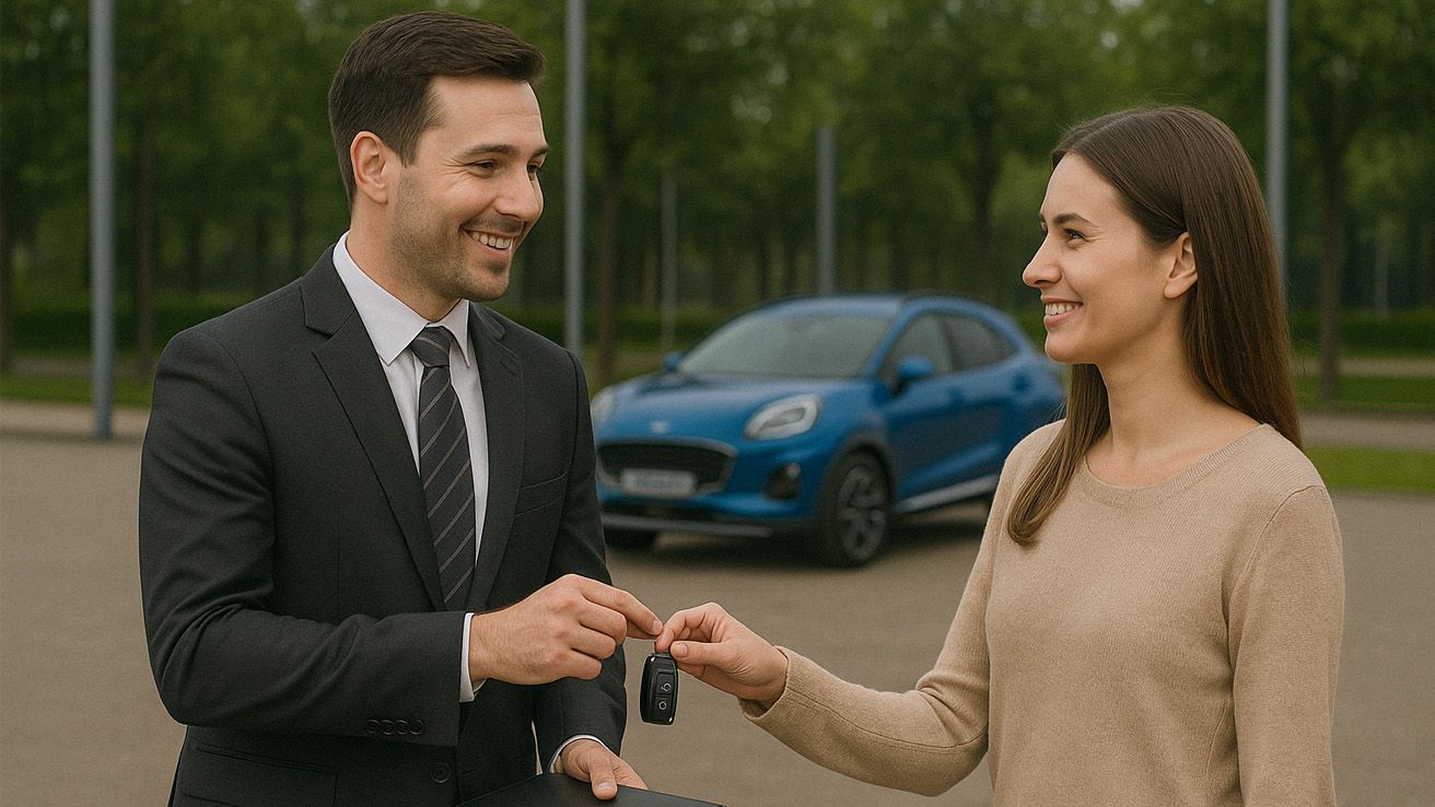 Autohaus Häufle & Lundt Fahrzeuankauf Schlüsselübergabe