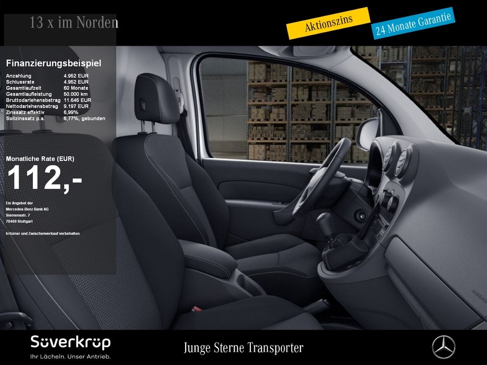 MERCEDES-BENZ Citan 108 CDI KASTEN STANDARD KLIMA