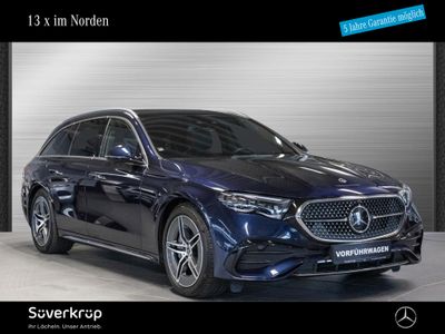 MERCEDES-BENZ E 300 e T BURM AMG DISTR SPUR PANO STANDH AHK