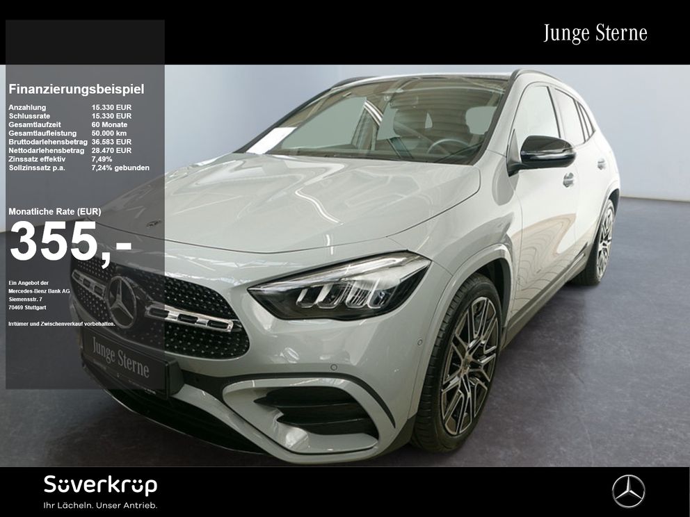 MERCEDES-BENZ GLA 200 d | AMG NIGHT AHK DISTR KAMERA PANO SPUR
