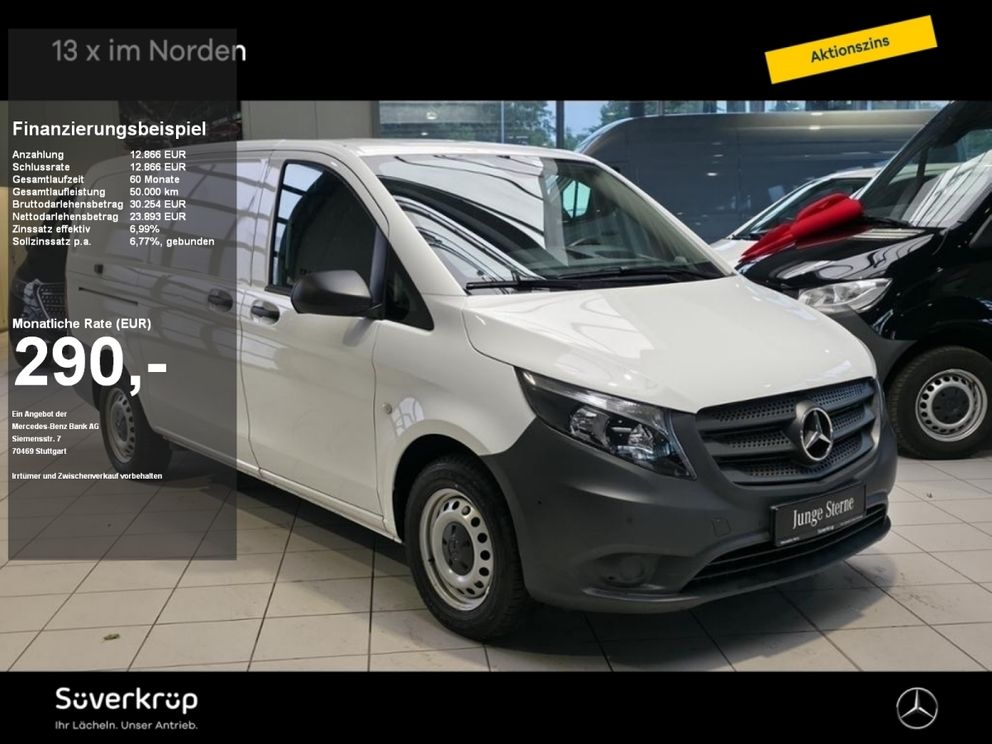 MERCEDES-BENZ Vito 116 Aut. Kasten Lang KAMERA/PDC/TEMPOMAT/KLIMA/SHZ