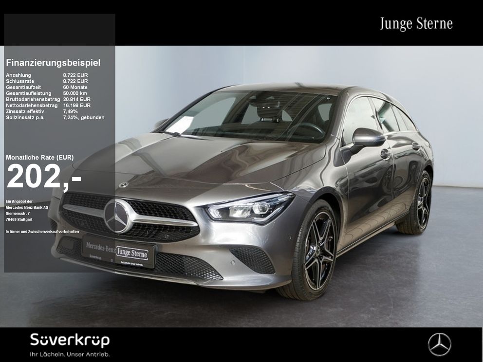 MERCEDES-BENZ CLA 200 d SB PROGRESSIVE SPUR PDC SHZ