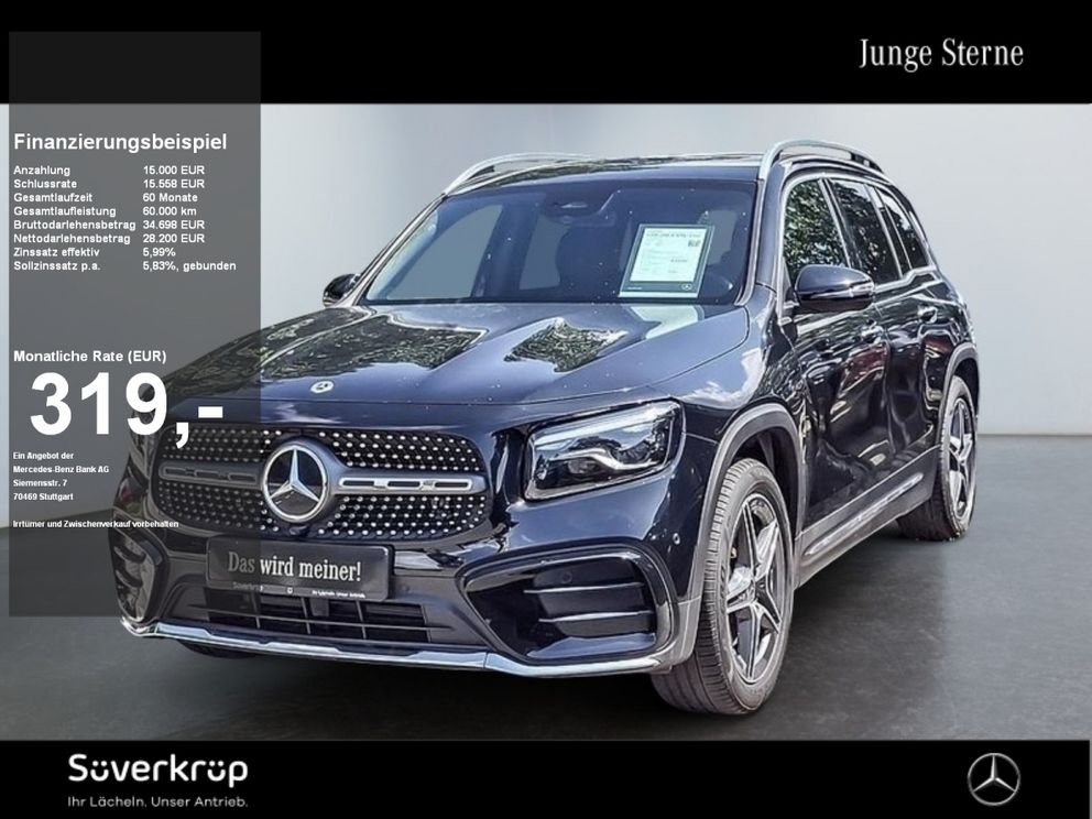 MERCEDES-BENZ GLB 200 d , AMG SPUR AHK KAMERA PDC SHZ MULTI