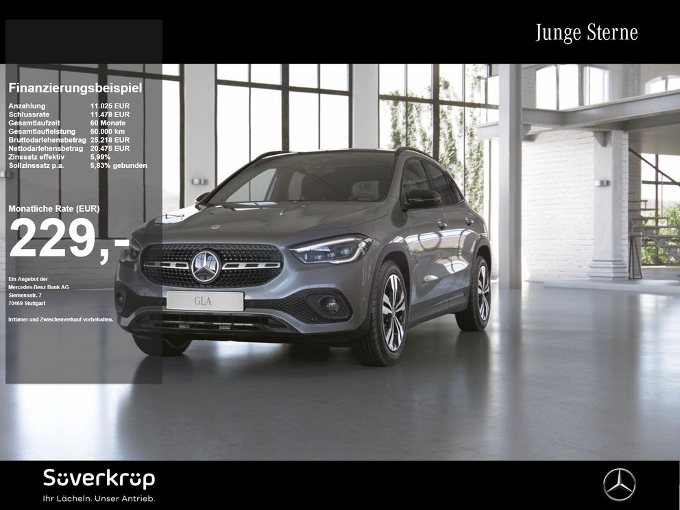 MERCEDES-BENZ GLA 220 d 4M NIGHT PROGRESSIVE MEMO MULTI AHK