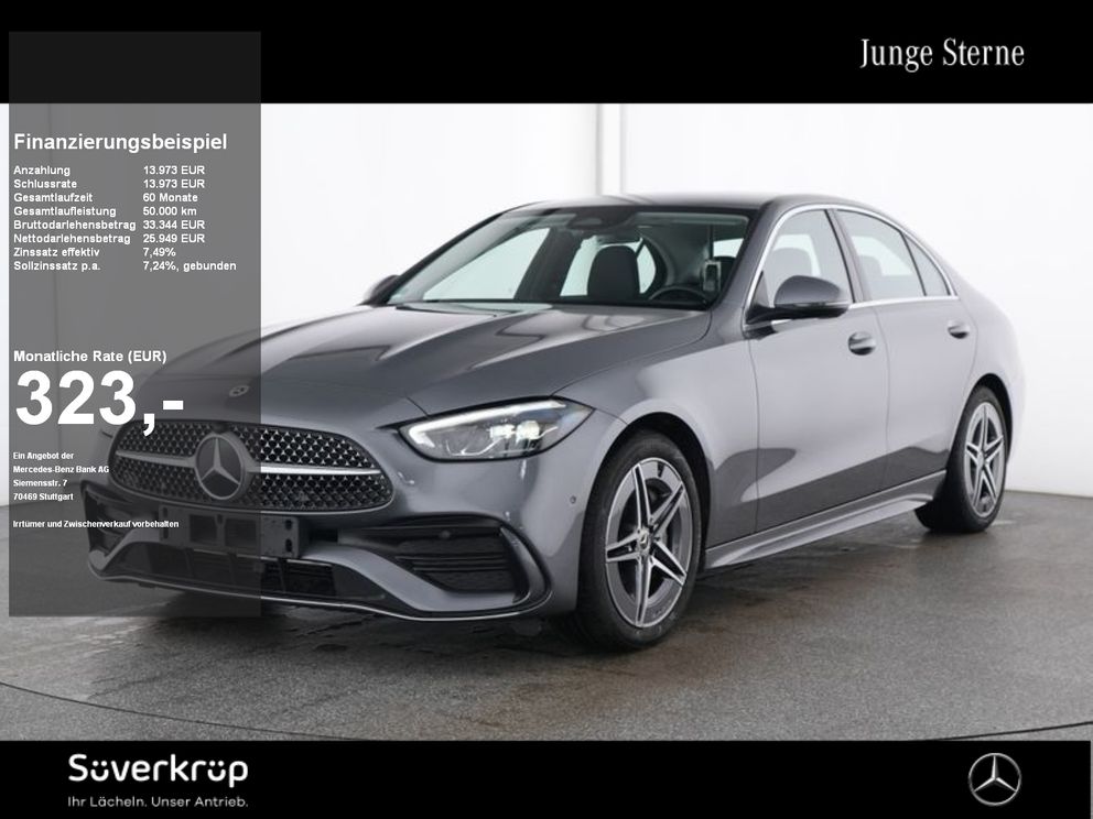 MERCEDES-BENZ C 220 d , AMG MEMO AHK KAMERA SPUR PDC SHZ