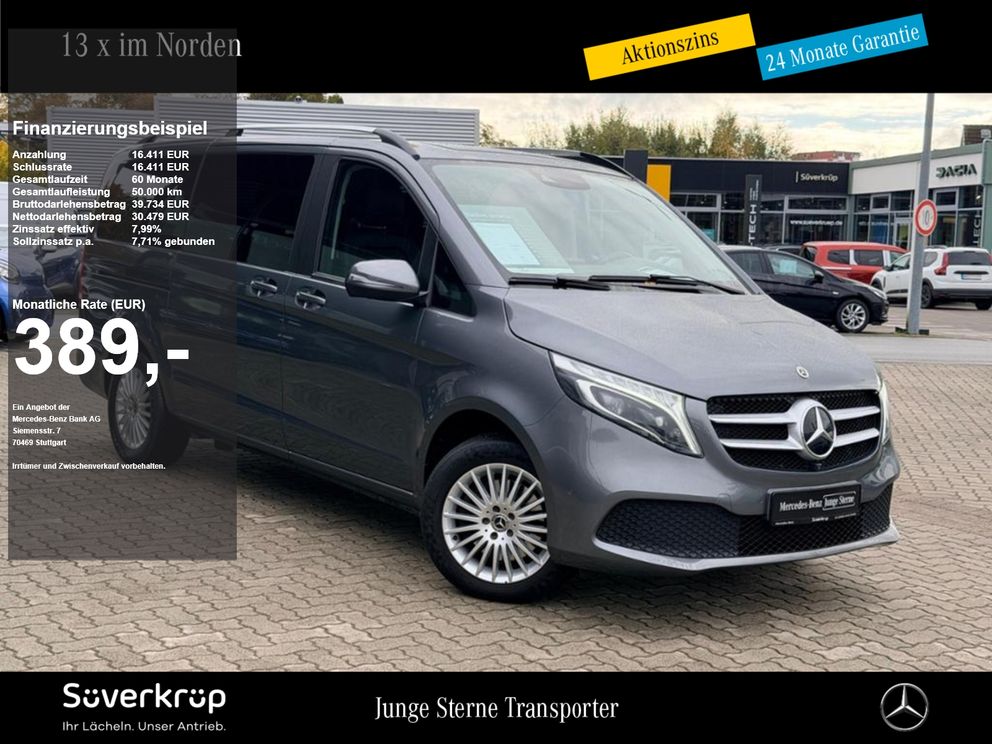 MERCEDES-BENZ V 300 AVANTGARDE ALLRAD 360° BURMESTER 7SITZER