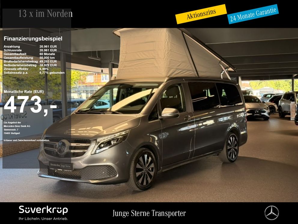 MERCEDES-BENZ V 220 MARCO POLO HORIZON STANDHZG LIEGE MARKISE AHK2,5T