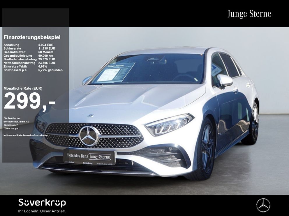 MERCEDES-BENZ A 200 , AMG Navi LED Kamera Spur PDC SHZ