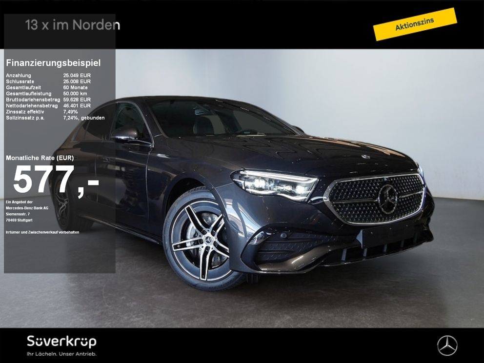 MERCEDES-BENZ E 300 de 4MATIC Limousine mit EQ Hybrid Technologie