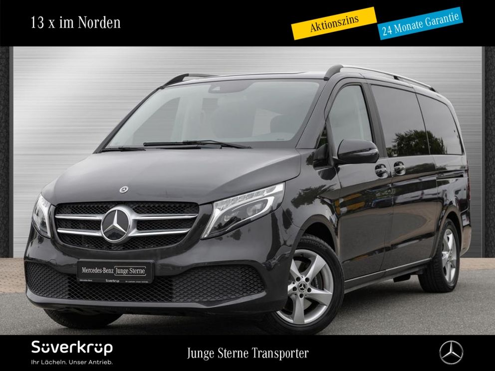 MERCEDES-BENZ V 220 EDITION LED NAVI 7SITZER elTÜREN SITZHZG SPUR