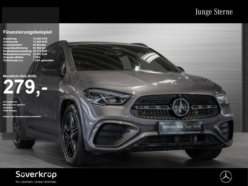 MERCEDES-BENZ GLA 200  AMG NIGHT MULTI 360 DISTR KAMERA SPUR