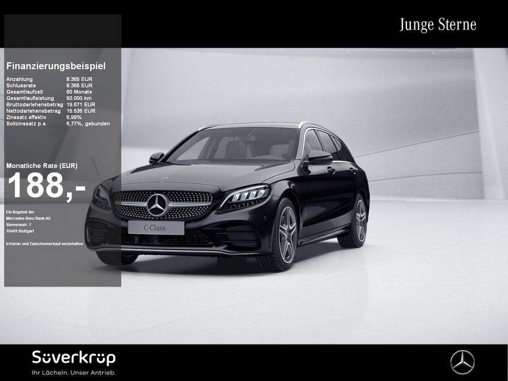 MERCEDES-BENZ C 180 T AMG KAMERA PDC SHZ