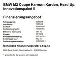 BMW M2 Coupé Harman Kardon, Head-Up, Innovationspaket II