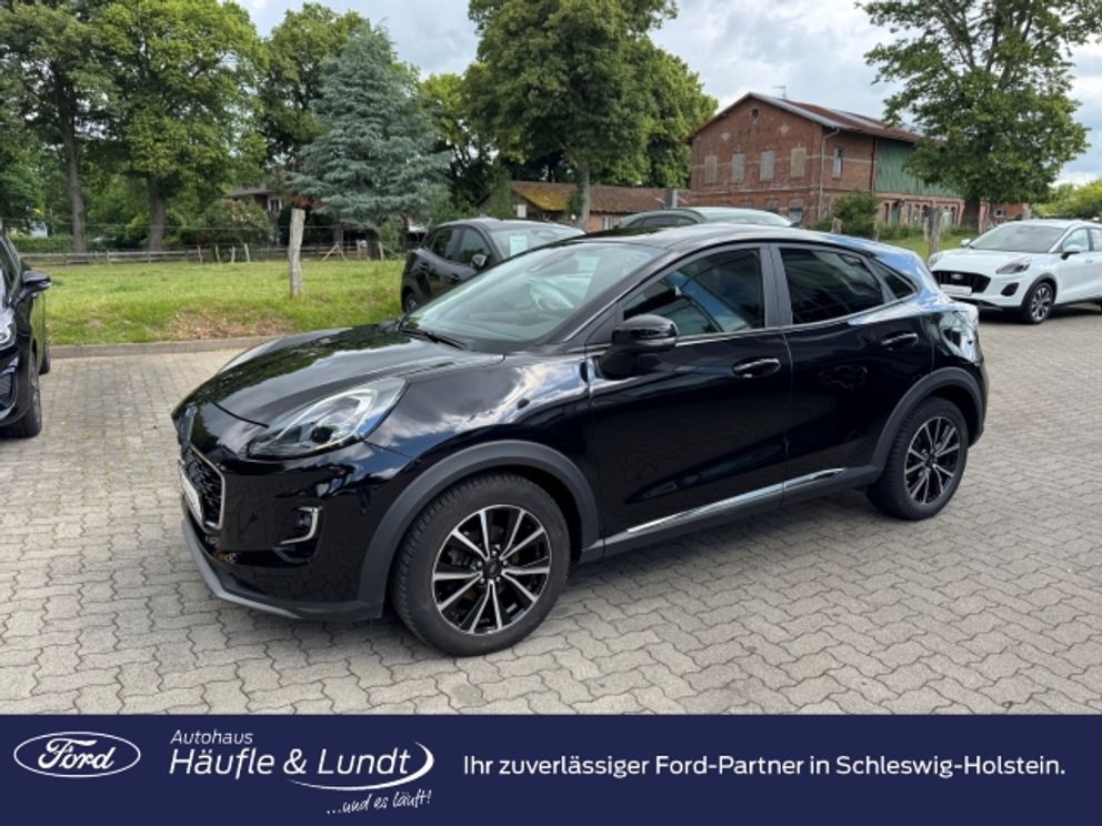 FORD Puma Titanium Design Navi LED DAB Ambientebeleuchtung SHZ LenkradHZG Spurhalteass. Verkehrszeichenerk.